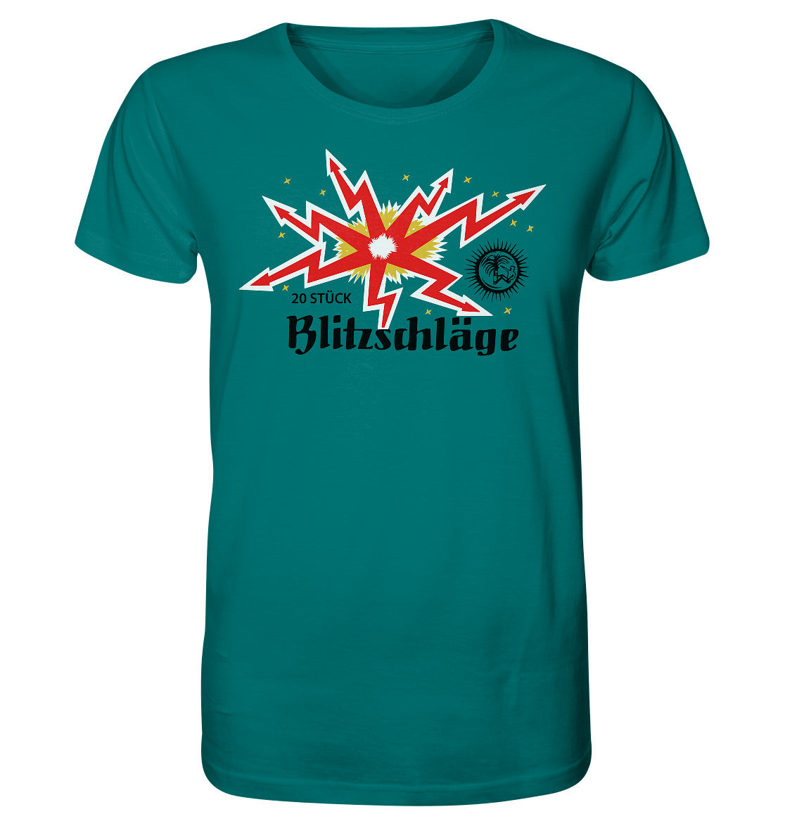 ORGANIC BIO SHIRT UNISEX • BLITZSCHLÄGE BÖLLER