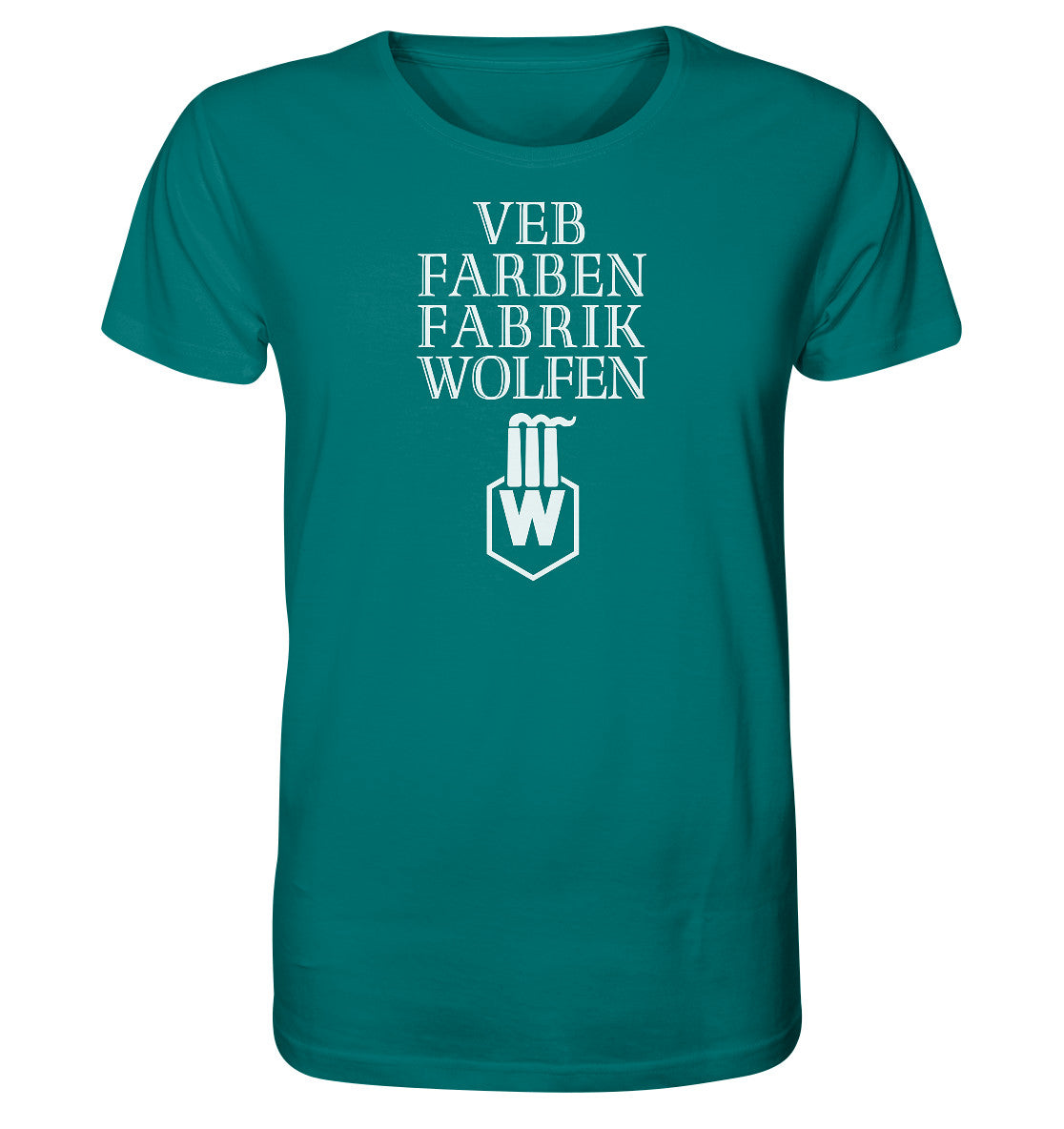 ORGANIC BIO SHIRT UNISEX • VEB FARBENFABRIK WOLFEN