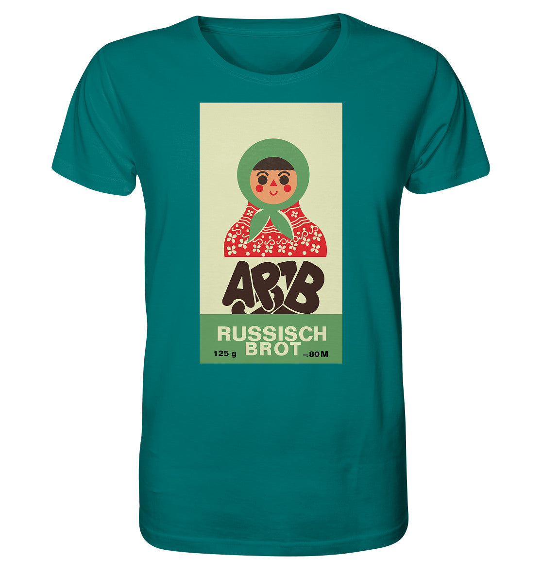 ORGANIC BIO SHIRT UNISEX • RUSSISCH BROT