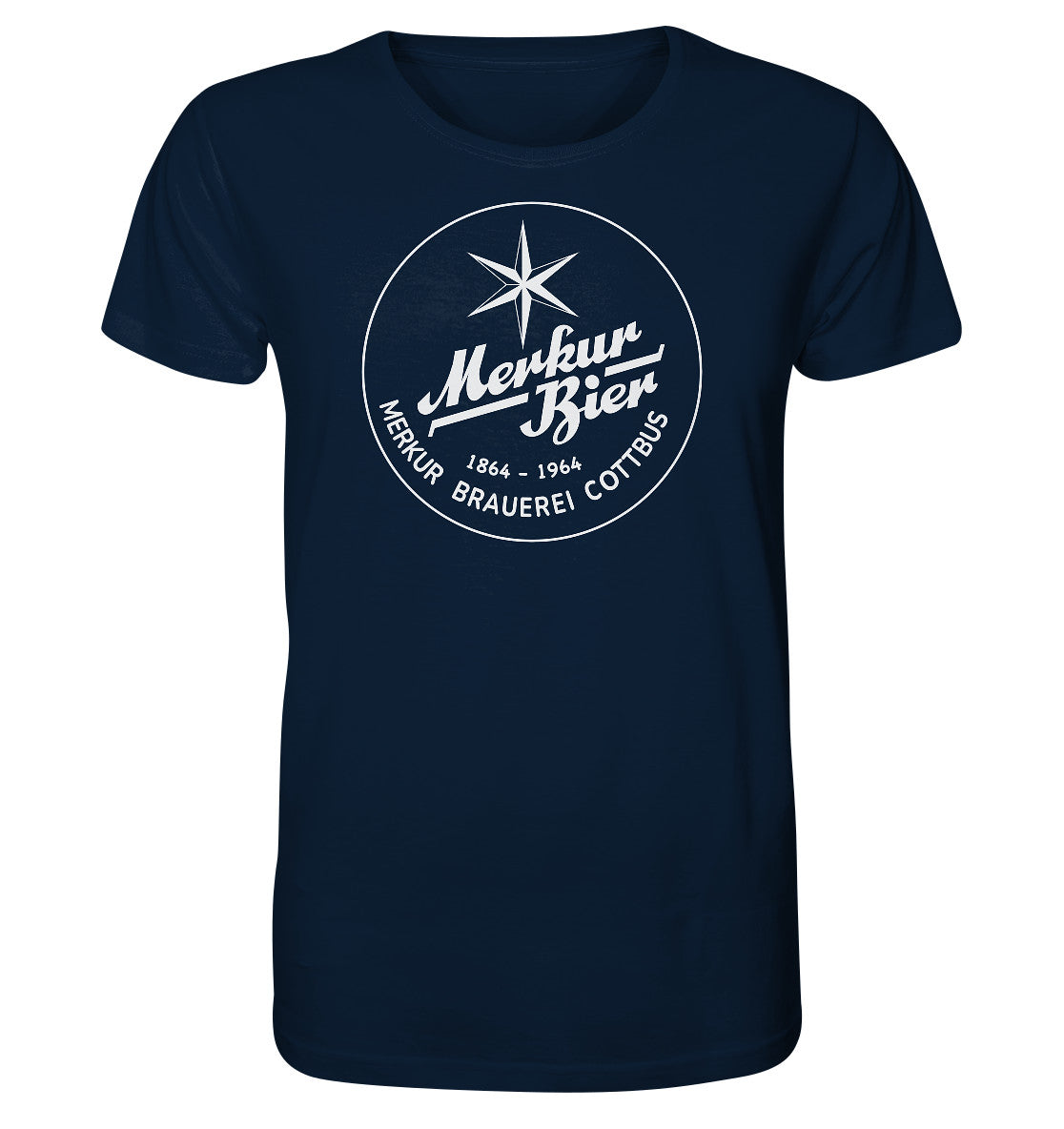 ORGANIC BIO SHIRT UNISEX • MERKUR BRAUEREI COTTBUS
