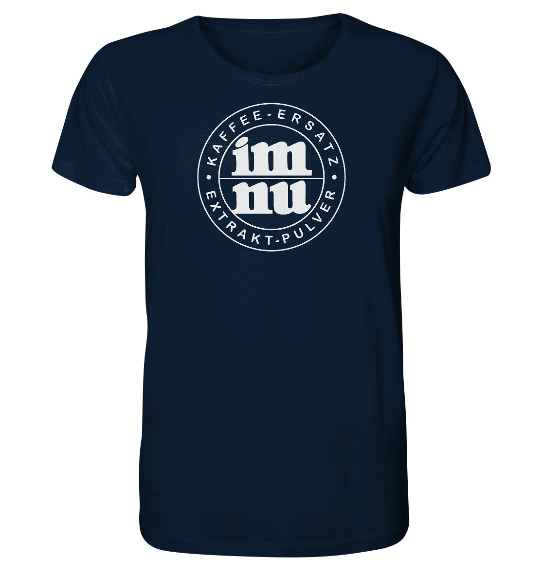 ORGANIC BIO SHIRT UNISEX • IM NU KAFFEE-ERSATZ - hell