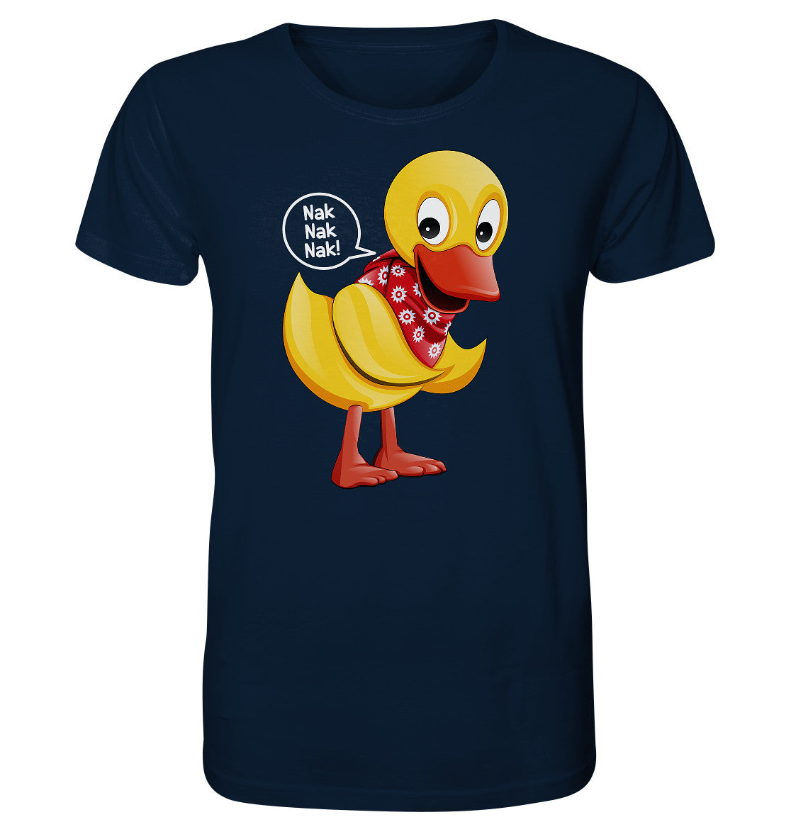 ORGANIC BIO SHIRT UNISEX • UNSER SANDMÄNNCHEN - SCHNATTERINCHEN - NAK NAK NAK!