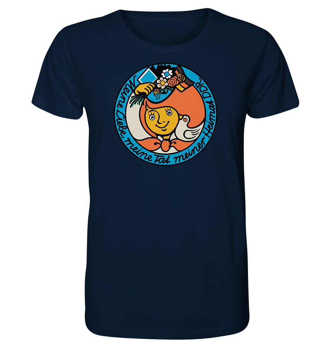 ORGANIC BIO SHIRT UNISEX • JUNGE PIONIERE - MEINE LIEBE MEINER HEIMAT