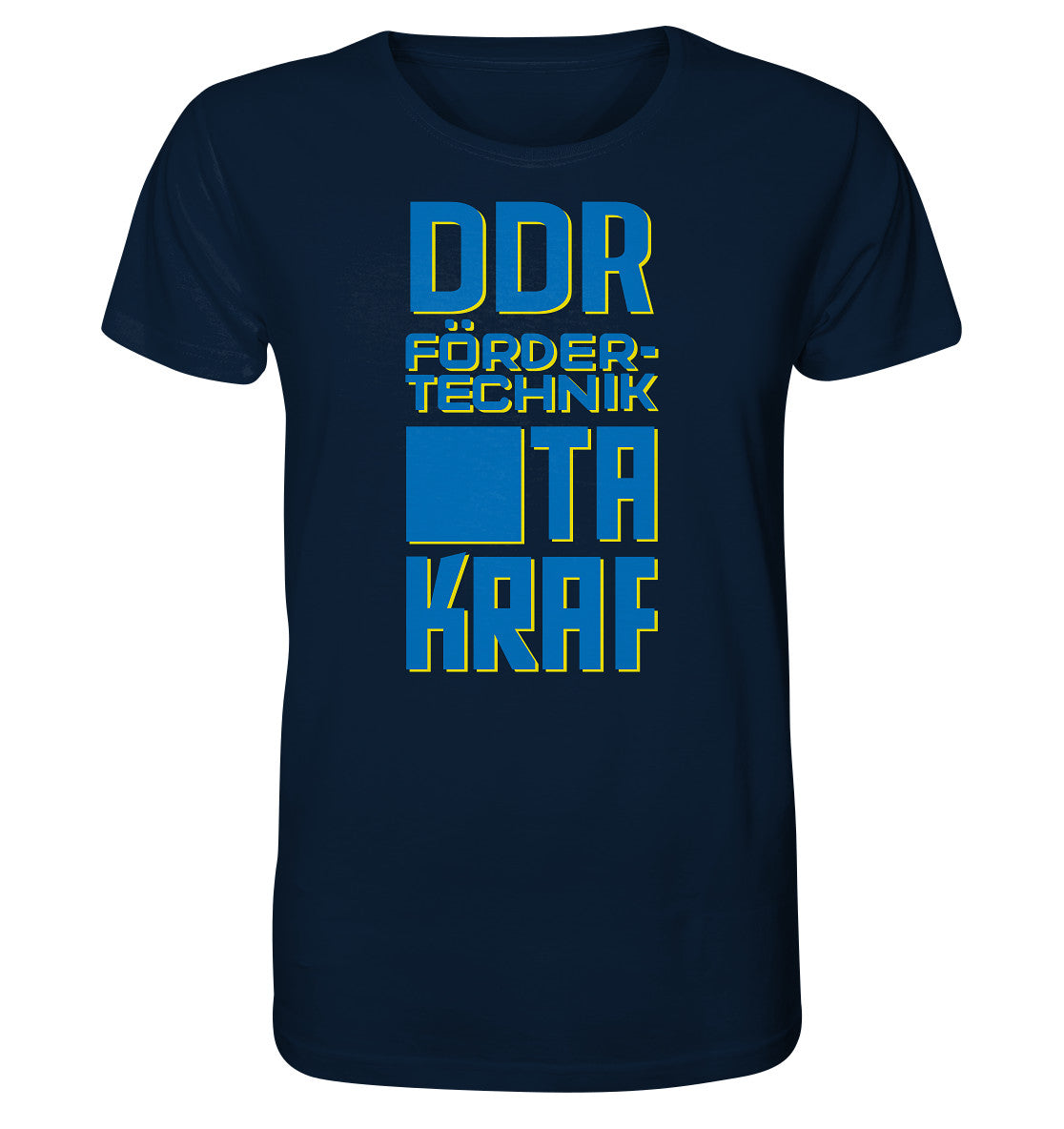 ORGANIC BIO SHIRT UNISEX • DDR FÖRDERTECHNIK TAKRAF
