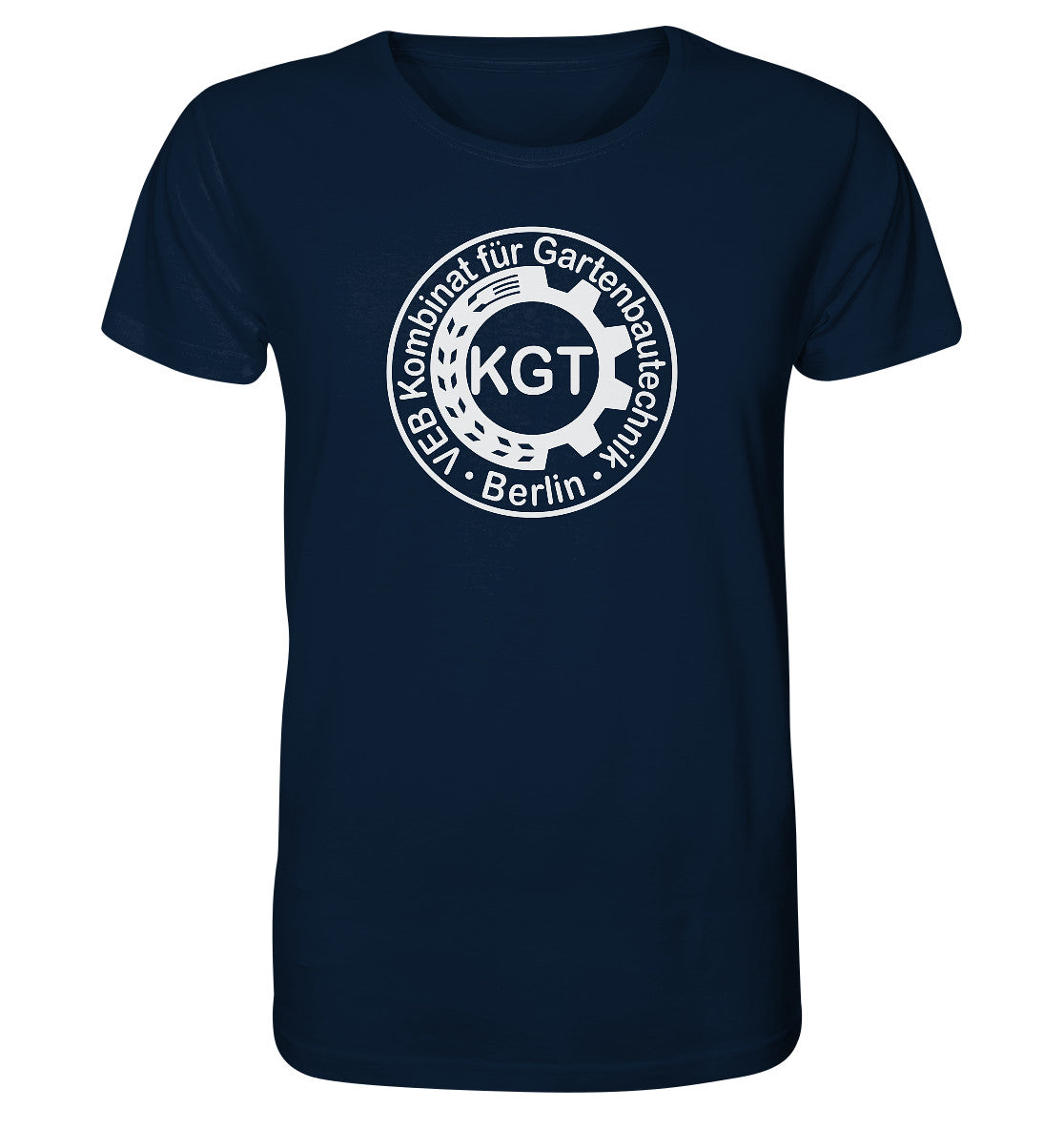 ORGANIC BIO SHIRT UNISEX • KGT - VEB KOMBINAT FÜR GARTENBAUTECHNIK BERLIN