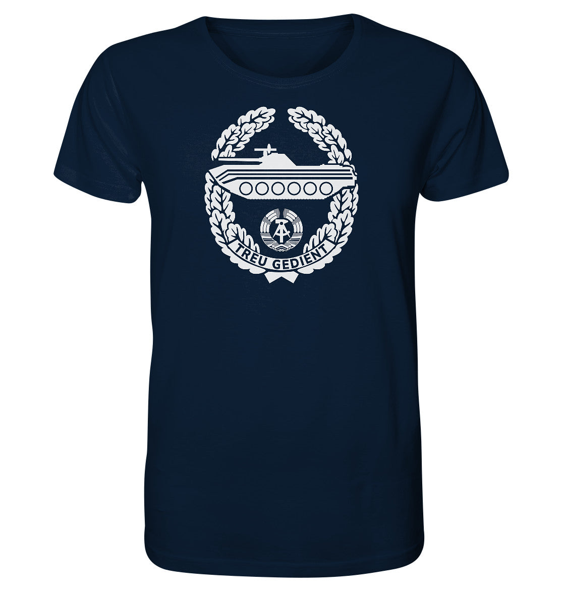 ORGANIC BIO SHIRT UNISEX • NVA-ORDEN - TREU GEDIENT - MOT. SCHÜTZENTRUPPEN