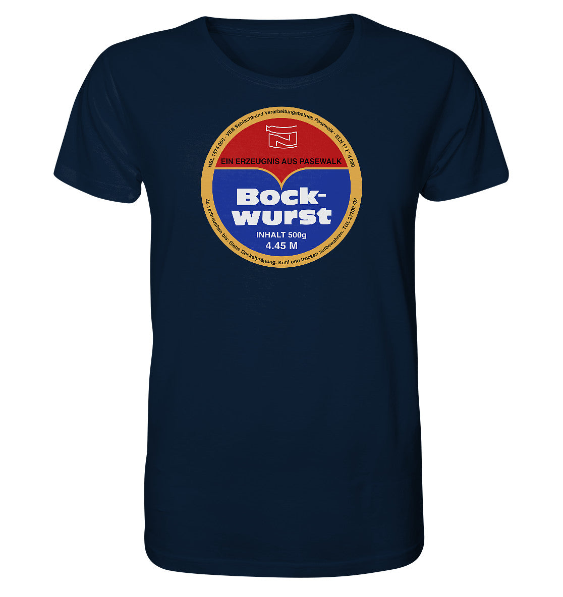 ORGANIC BIO SHIRT UNISEX • BOCKWURST AUS PASEWALK