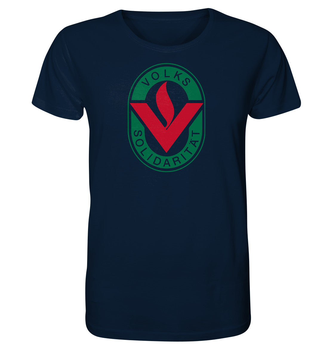 ORGANIC BIO SHIRT UNISEX • VOLKSSOLIDARITÄT