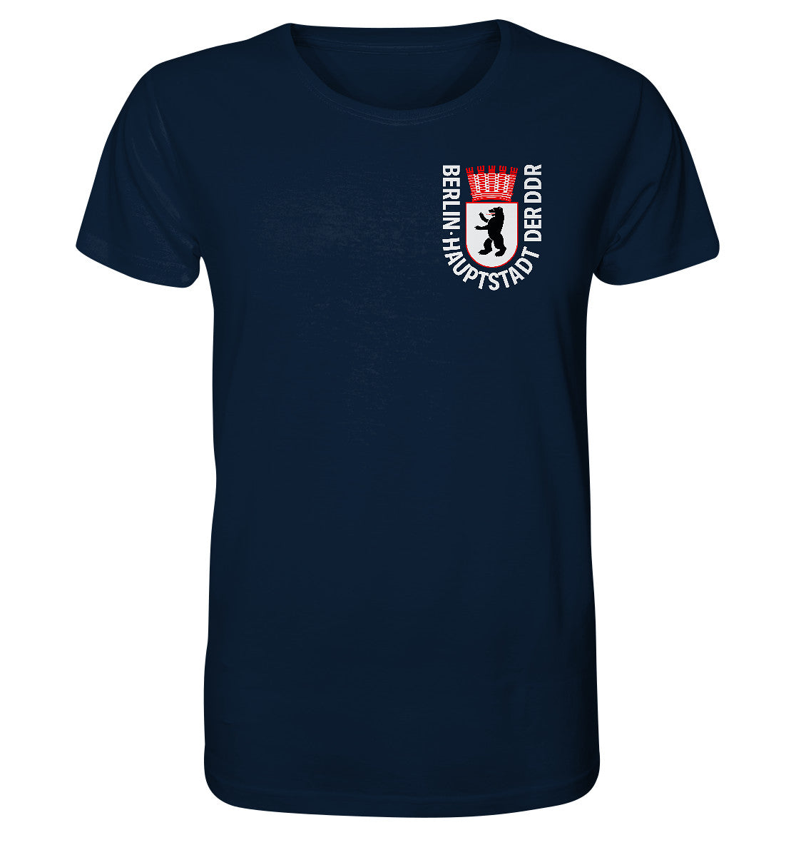 ORGANIC BIO SHIRT UNISEX • WAPPEN BERLIN - HAUPTSTADT DER DDR