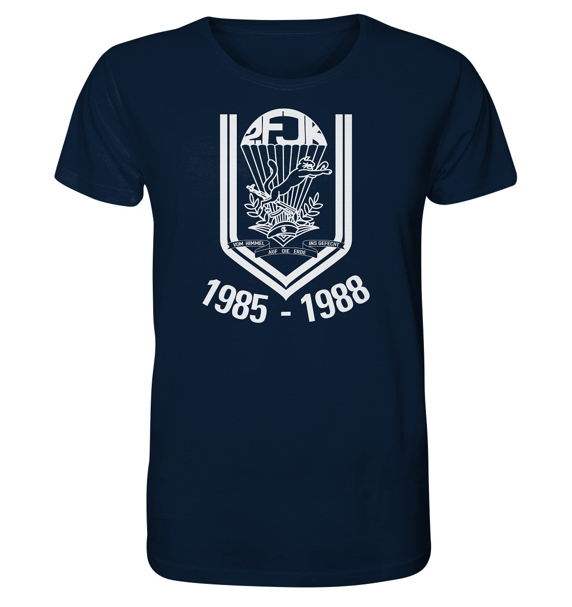 ORGANIC BIO SHIRT UNISEX • 2. FJK DDR NVA FALLSCHIRMJÄGER