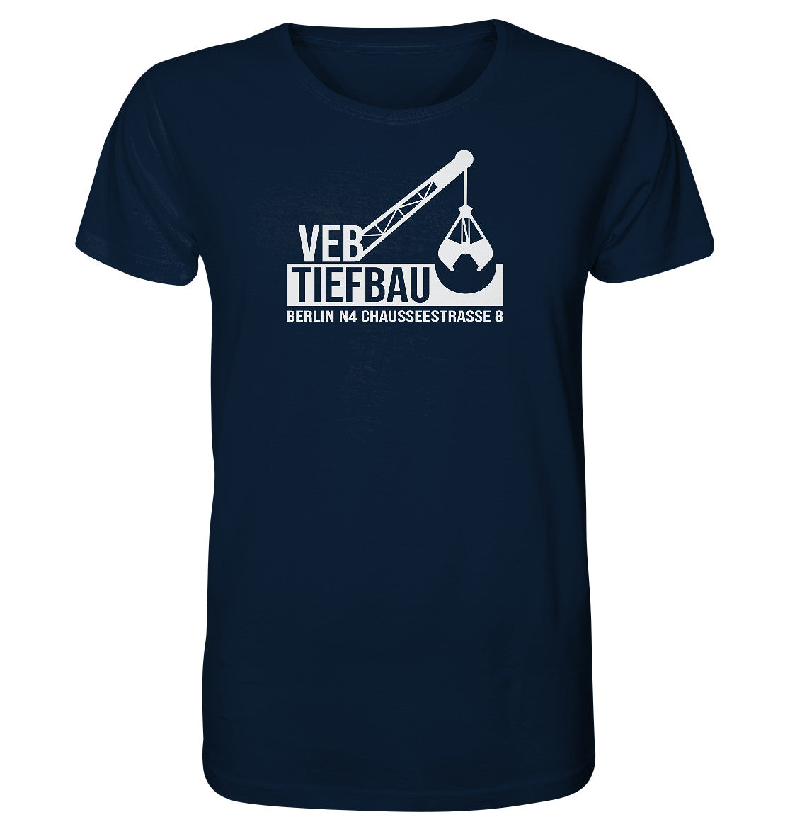 ORGANIC BIO SHIRT UNISEX • VEB TIEFBAU BERLIN