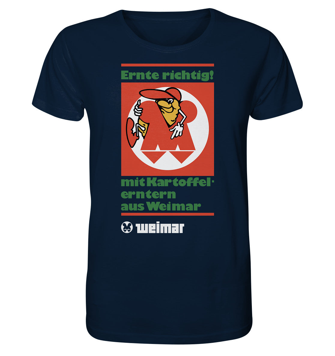 ORGANIC BIO SHIRT UNISEX • KARTOFFELERNTER AUS WEIMAR