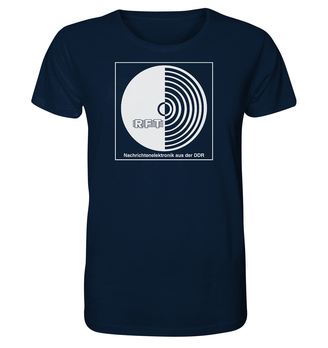 ORGANIC BIO SHIRT UNISEX • RFT NACHRICHTENELEKTRONIK AUS DER DDR
