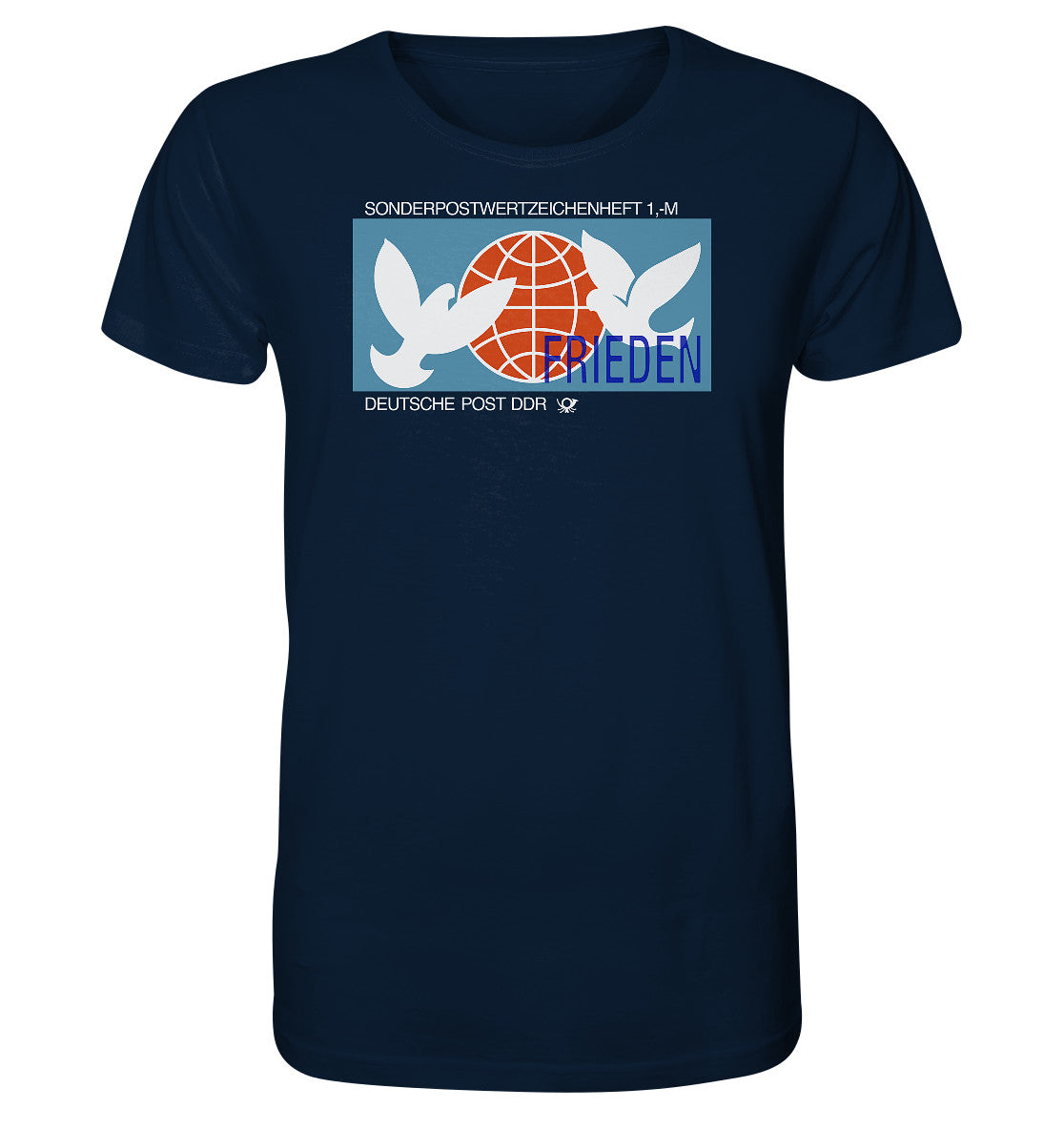 ORGANIC BIO SHIRT UNISEX • SONDERMARKE FRIEDEN - DDR