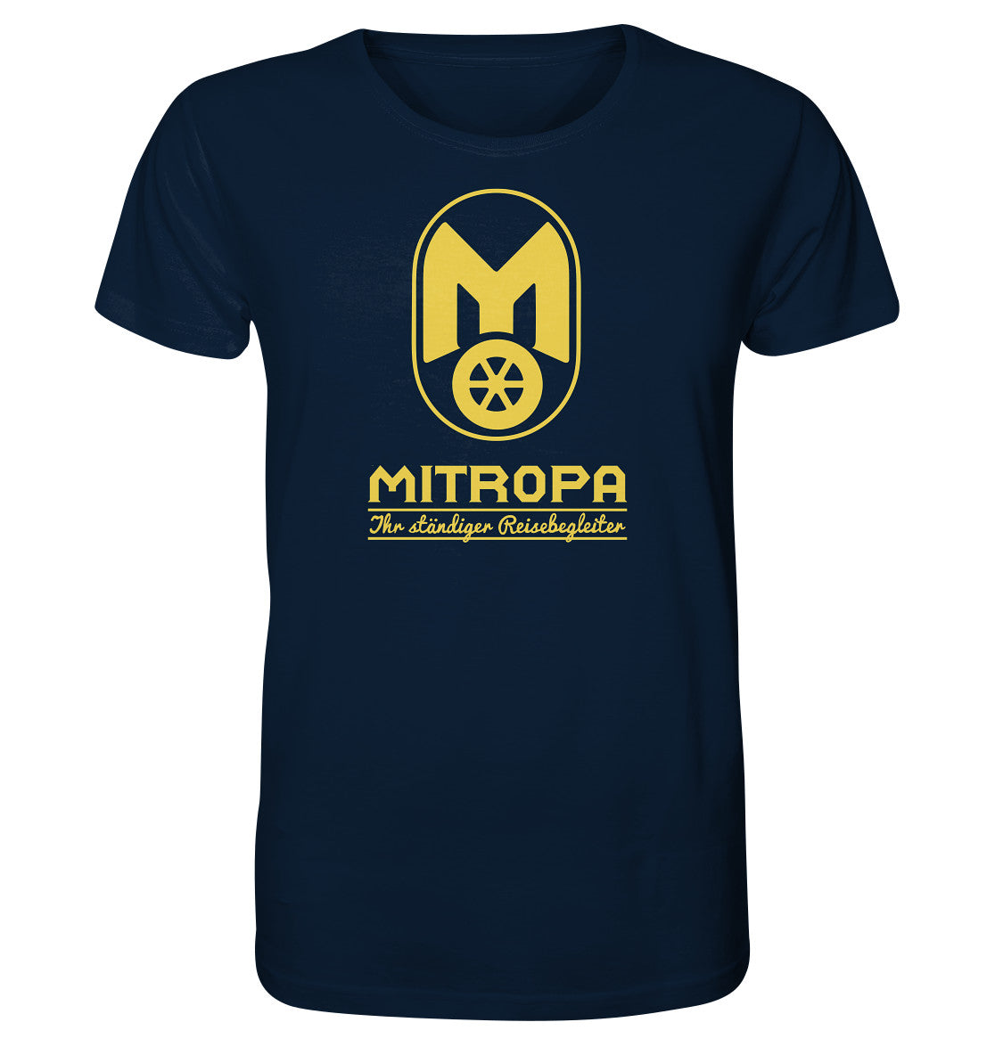 ORGANIC BIO SHIRT UNISEX • MITROPA REISEBEGLEITER