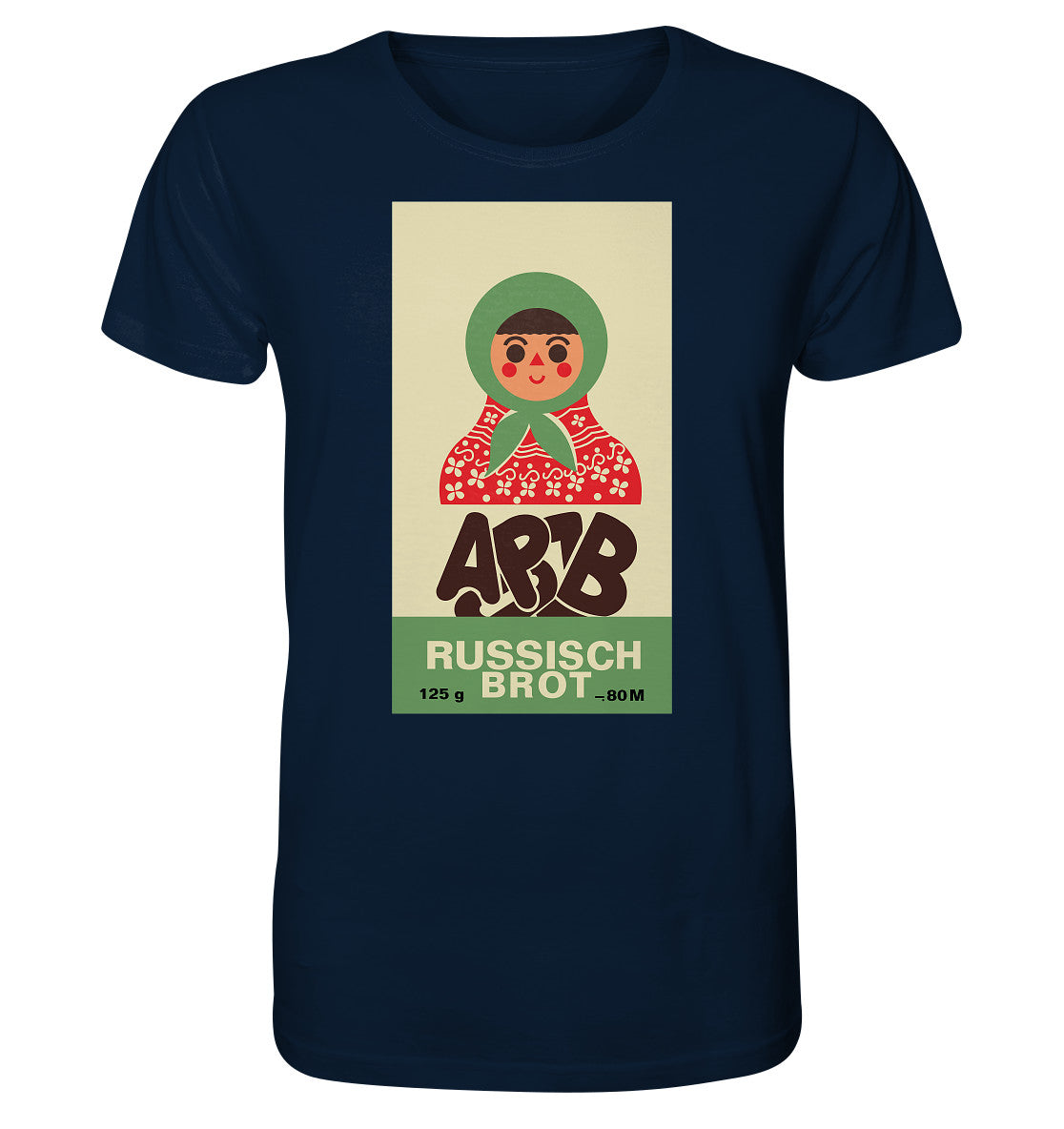 ORGANIC BIO SHIRT UNISEX • RUSSISCH BROT