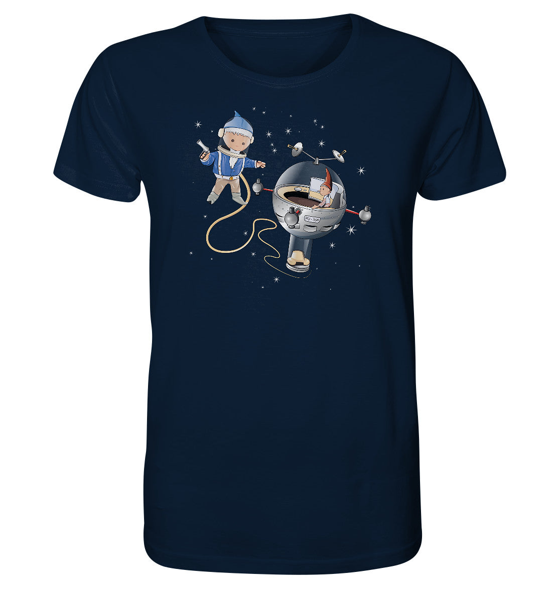 ORGANIC BIO SHIRT UNISEX • UNSER SANDMÄNNCHEN - AUSSENMISSION (PU-358)