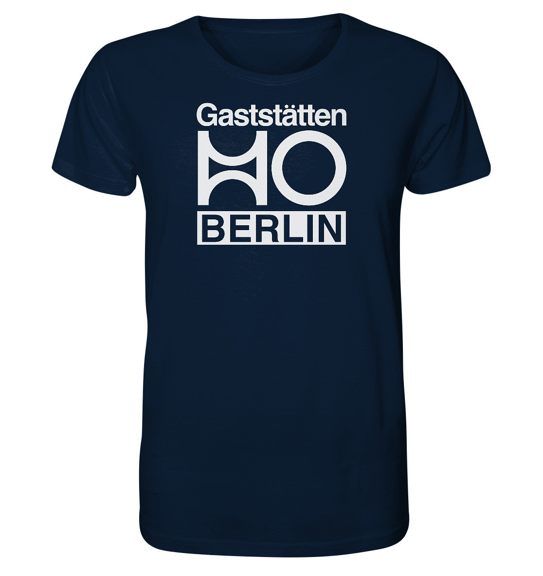 ORGANIC BIO SHIRT UNISEX • HO GASTSTÄTTEN BERLIN
