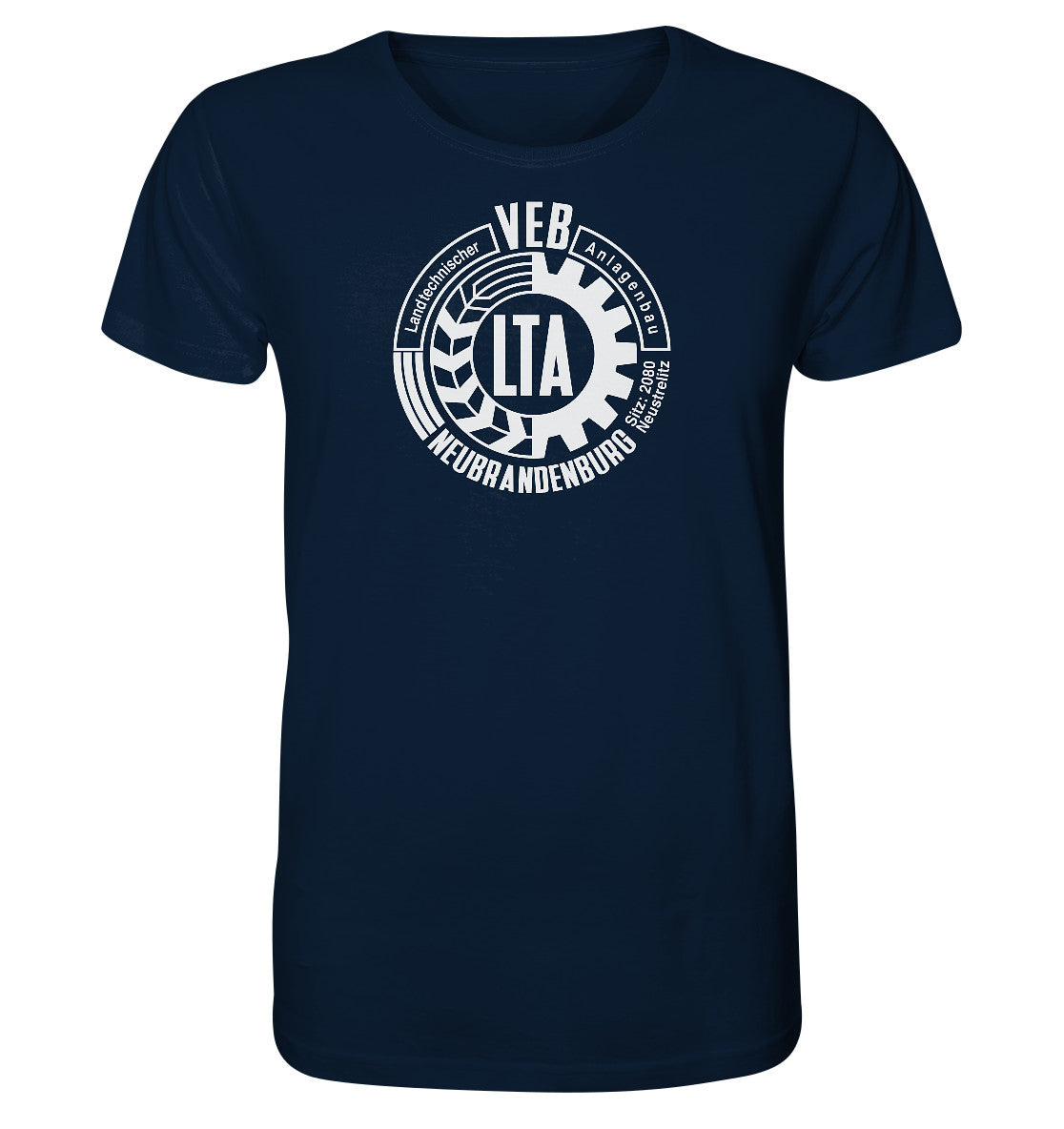 ORGANIC BIO SHIRT UNISEX • VEB LANDTECHNISCHER ANLAGENBAU NEUBRANDENBURG