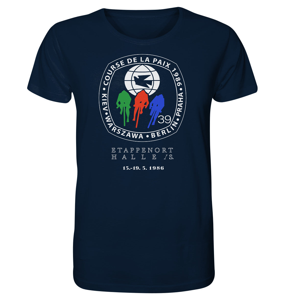 ORGANIC BIO SHIRT UNISEX • 39. FRIEDENSFAHRT - 1986
