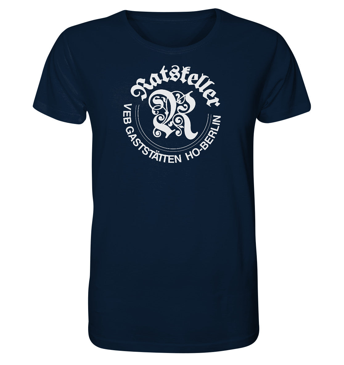 ORGANIC BIO SHIRT UNISEX • RATSKELLER HO-BERLIN