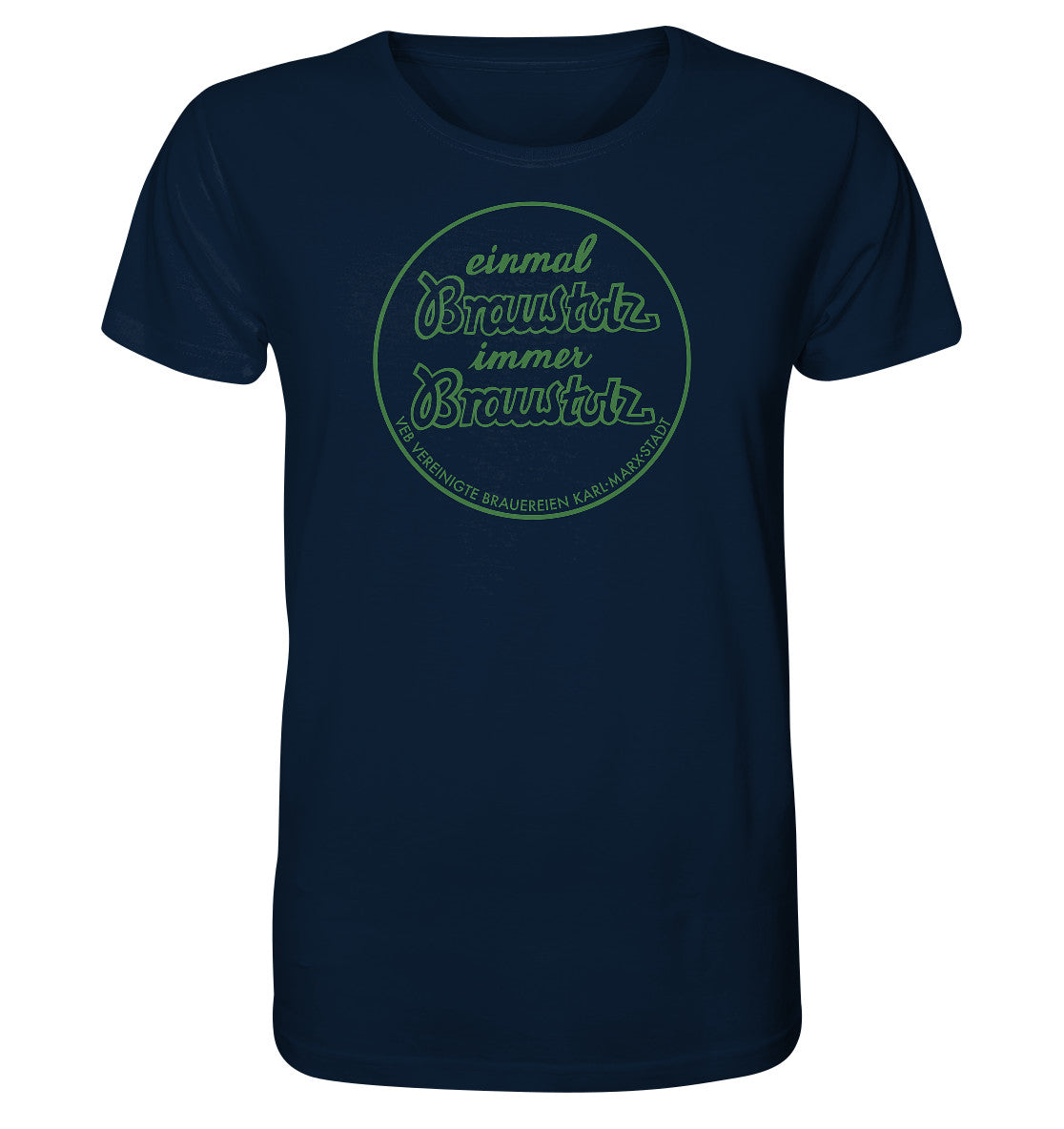 ORGANIC BIO SHIRT UNISEX • BRAUSTOLZ - VEB VEREINIGTE BRAUEREIEN