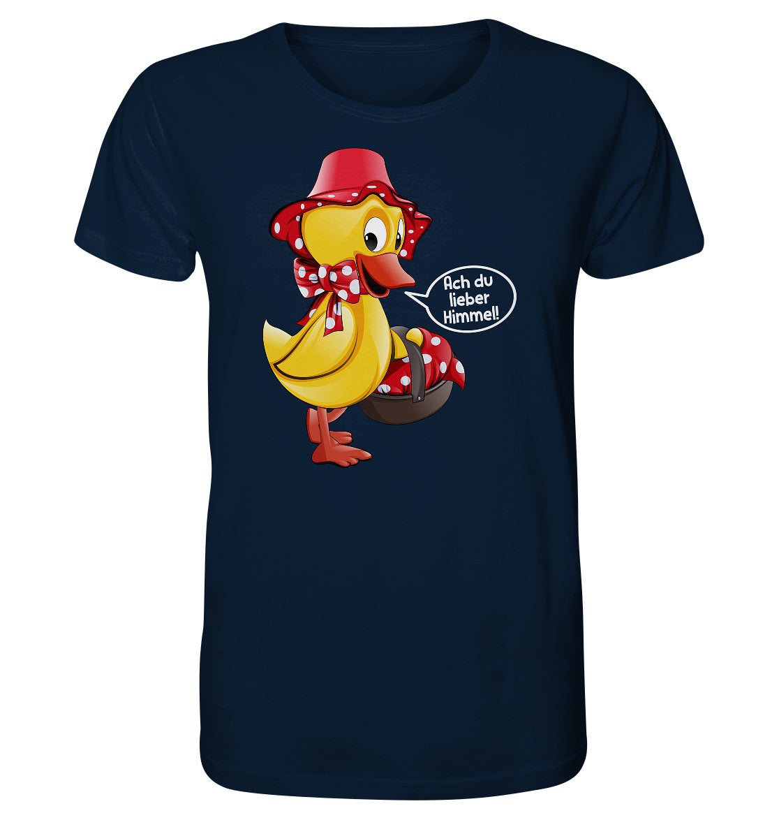 ORGANIC BIO SHIRT UNISEX • UNSER SANDMÄNNCHEN - SCHNATTERINCHEN - ACH DU LIEBER HIMMEL!