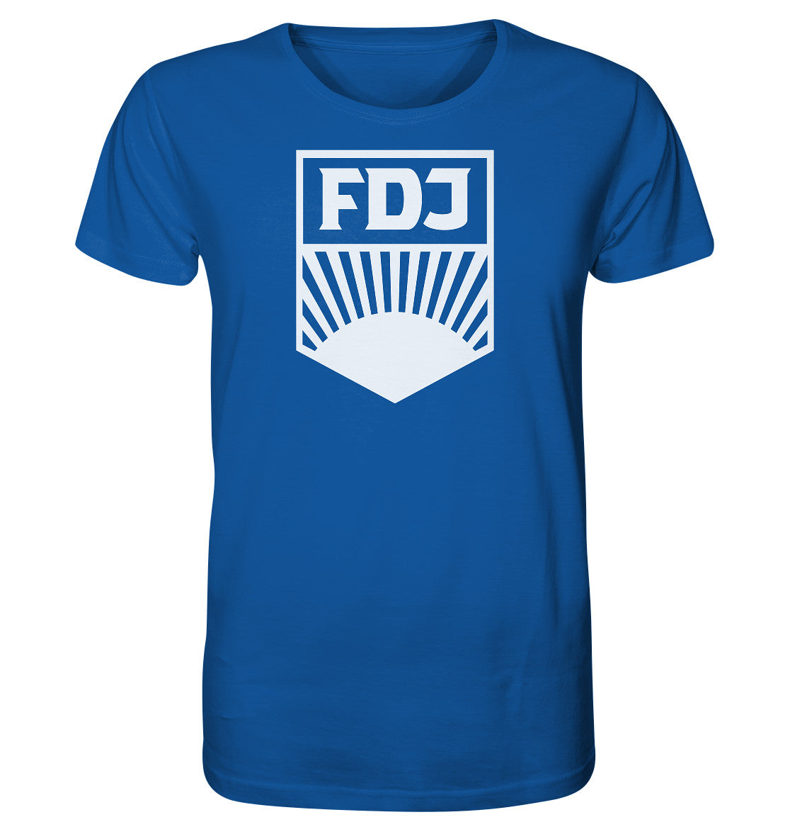 ORGANIC BIO SHIRT UNISEX • FDJ - FREIE DEUTSCHE JUGEND - DUNKEL