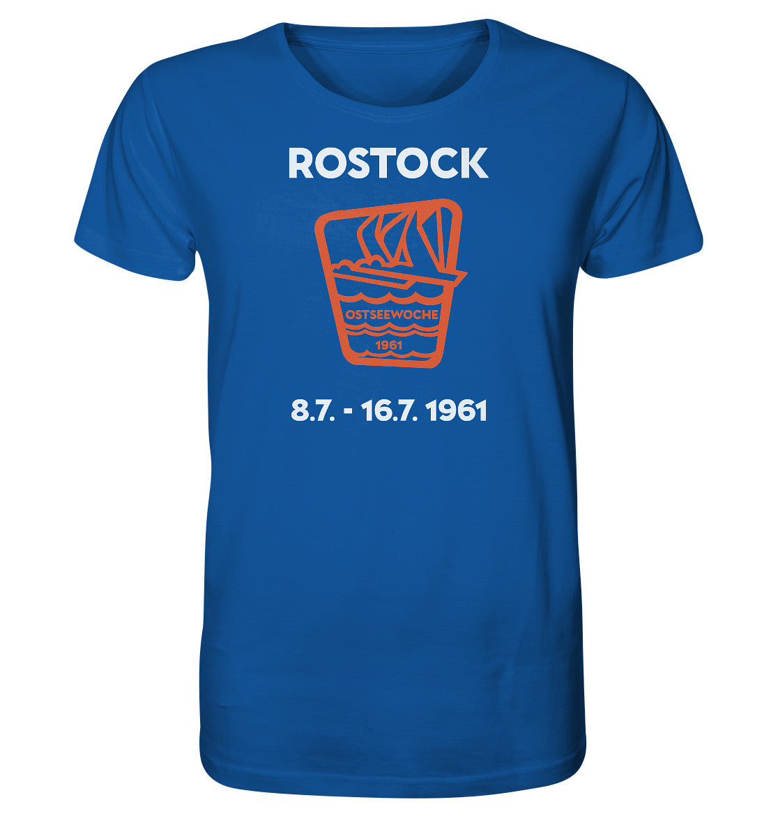 ORGANIC BIO SHIRT UNISEX • OSTSEEWOCHE ROSTOCK 1961