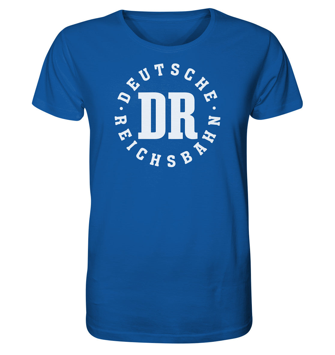 ORGANIC BIO SHIRT UNISEX • DR: DEUTSCHE REICHSBAHN - DUNKEL