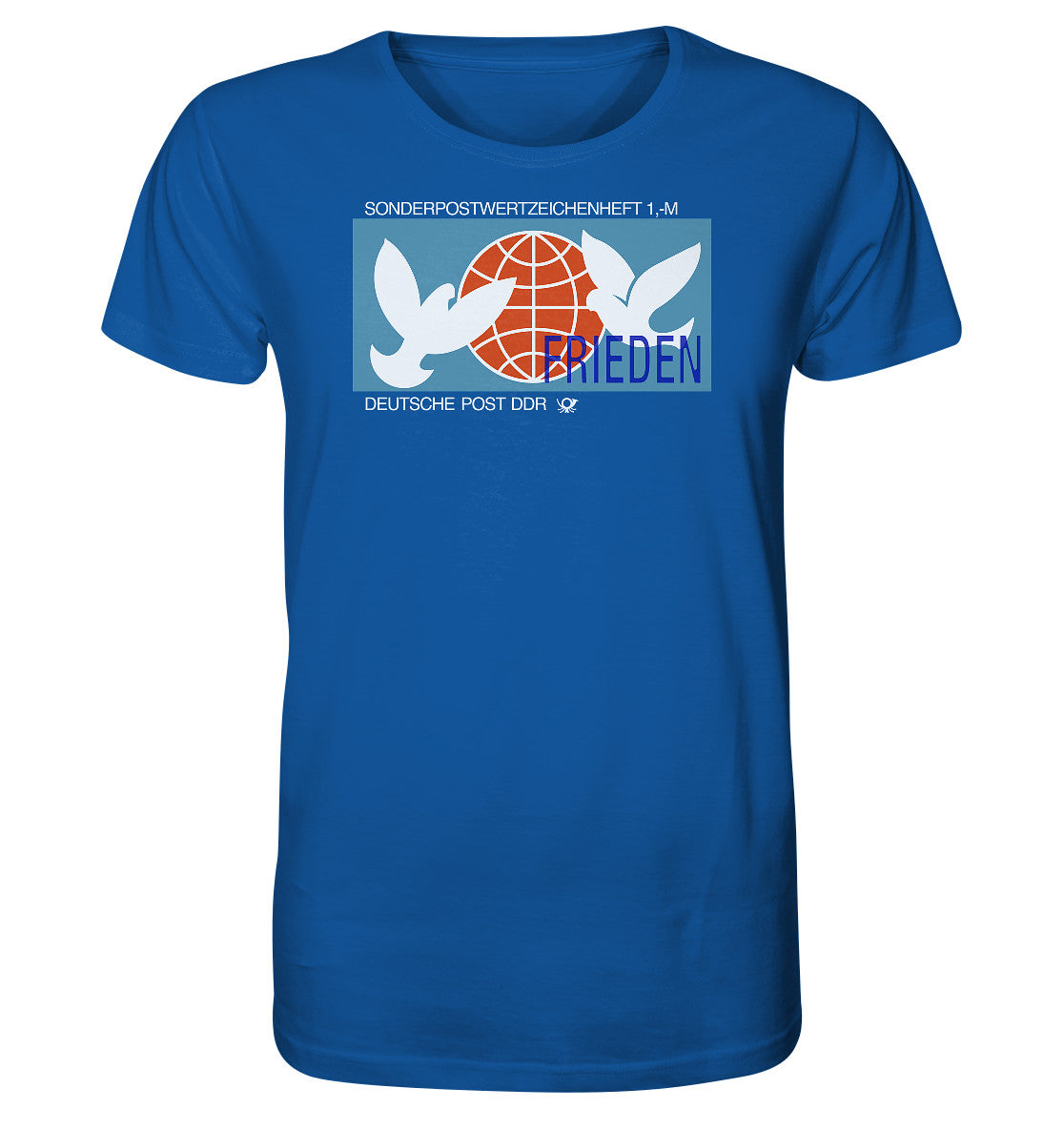 ORGANIC BIO SHIRT UNISEX • SONDERMARKE FRIEDEN - DDR