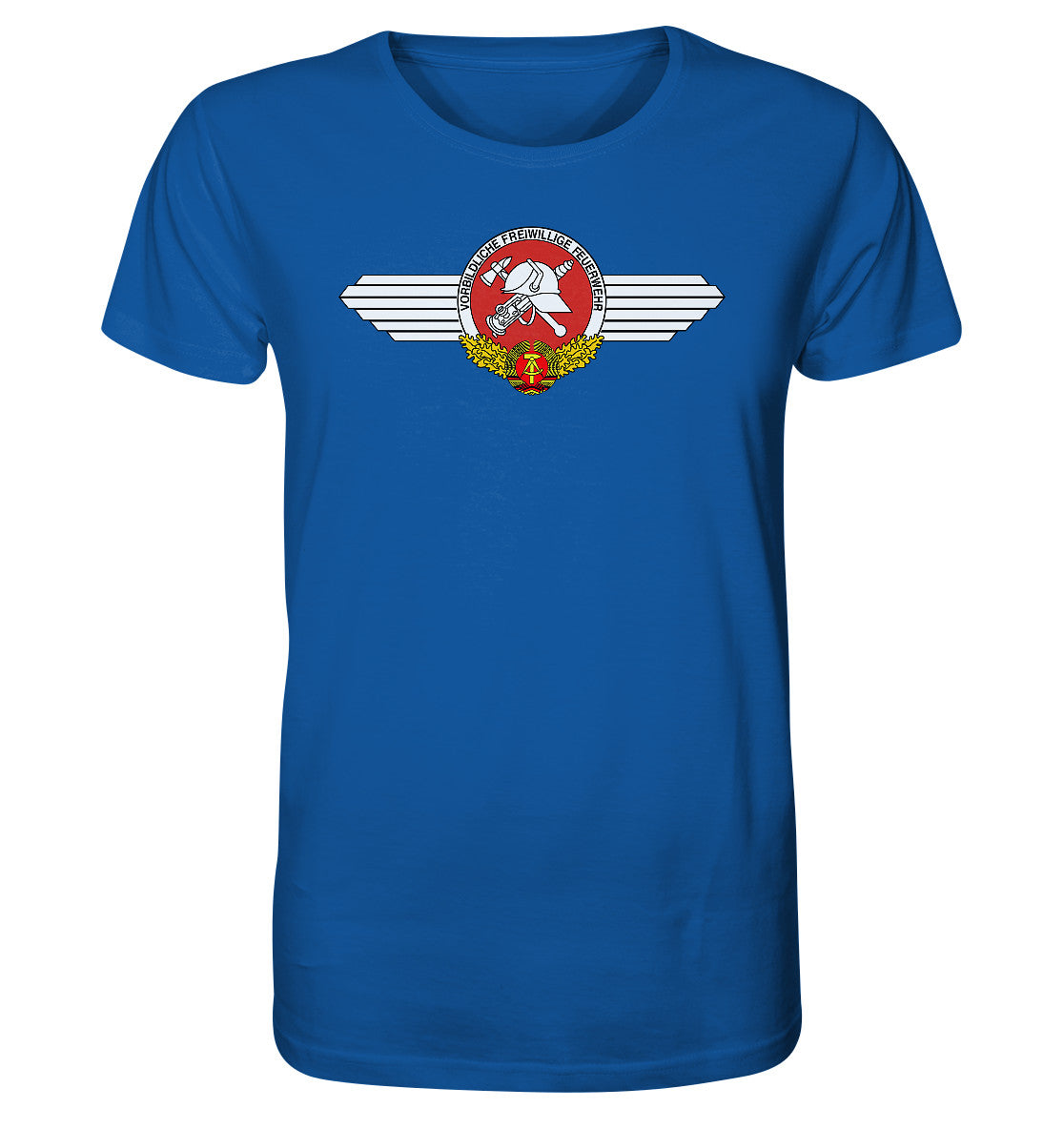 ORGANIC BIO SHIRT UNISEX • VORBILDLICHE FREIWILLIGE FEUERWEHR DER DDR