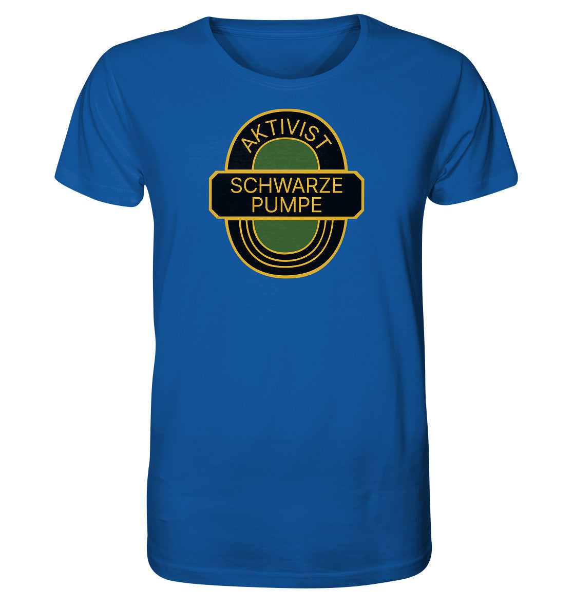 ORGANIC BIO SHIRT UNISEX • AKTIVIST SCHWARZE PUMPE