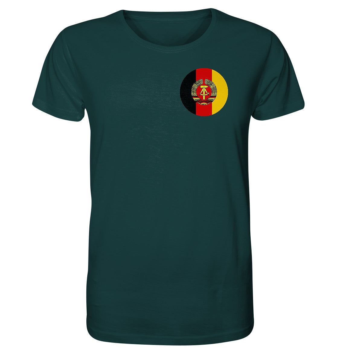 ORGANIC BIO SHIRT UNISEX • NVA - BRUST BADGE
