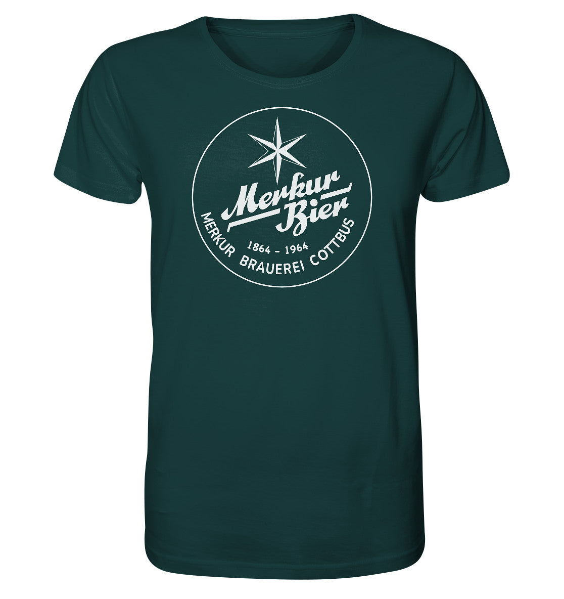 ORGANIC BIO SHIRT UNISEX • MERKUR BRAUEREI COTTBUS
