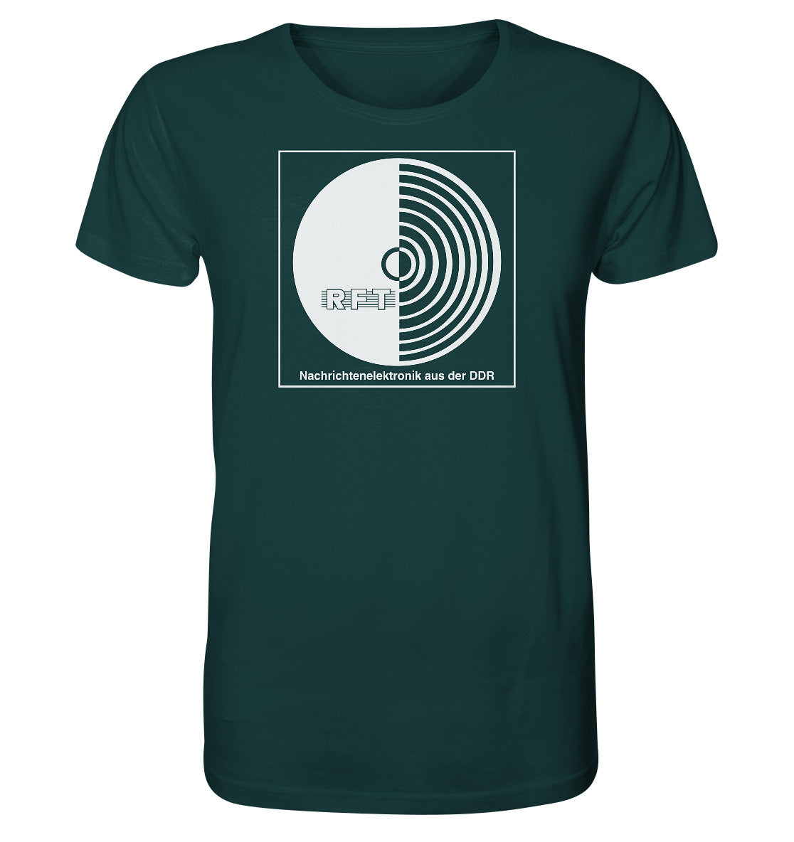 ORGANIC BIO SHIRT UNISEX • RFT NACHRICHTENELEKTRONIK AUS DER DDR