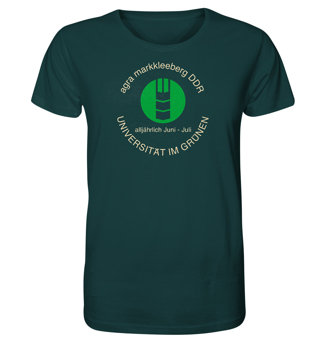 ORGANIC BIO SHIRT UNISEX • AGRA MARKKLEEBERG DDR