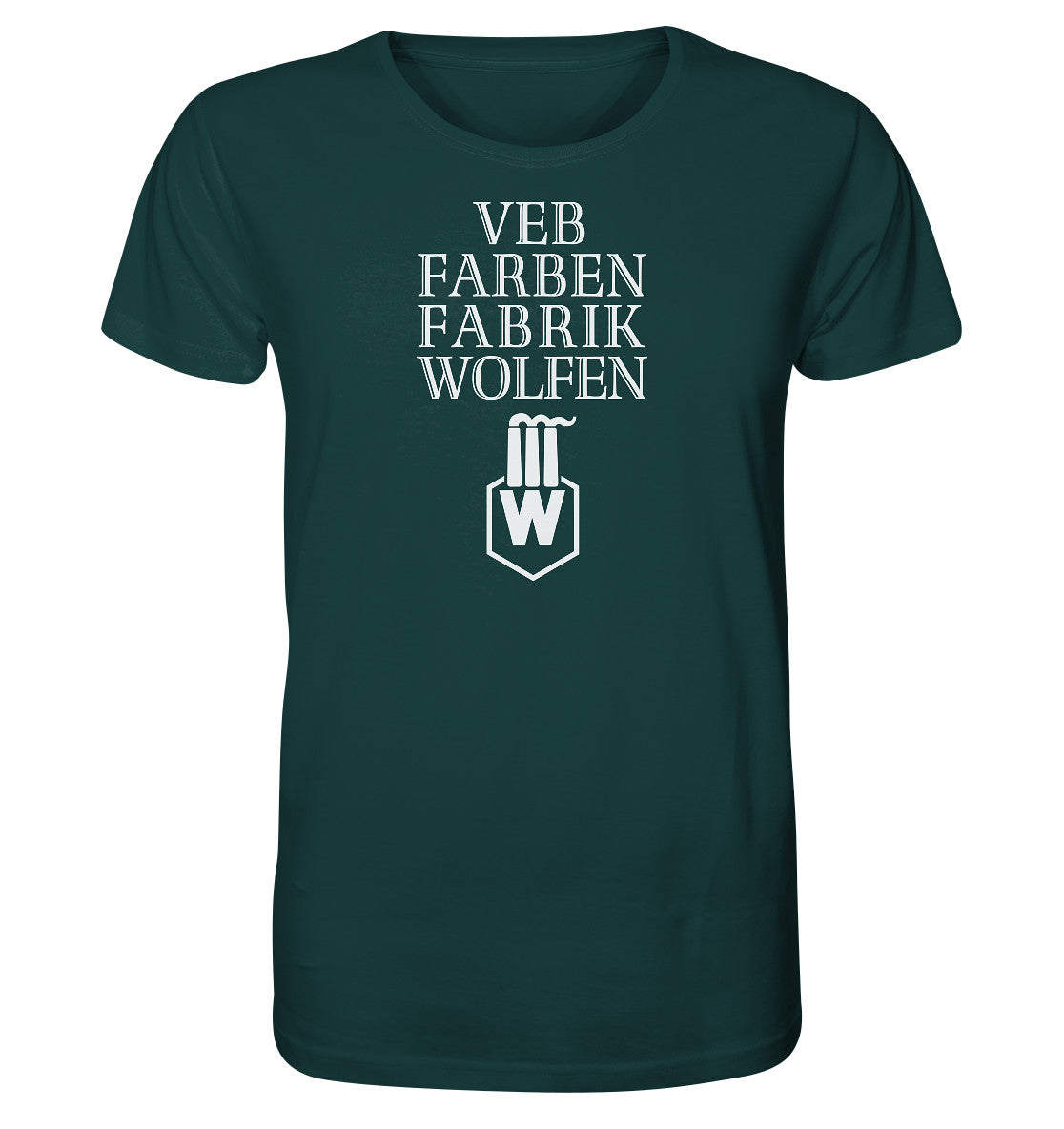 ORGANIC BIO SHIRT UNISEX • VEB FARBENFABRIK WOLFEN