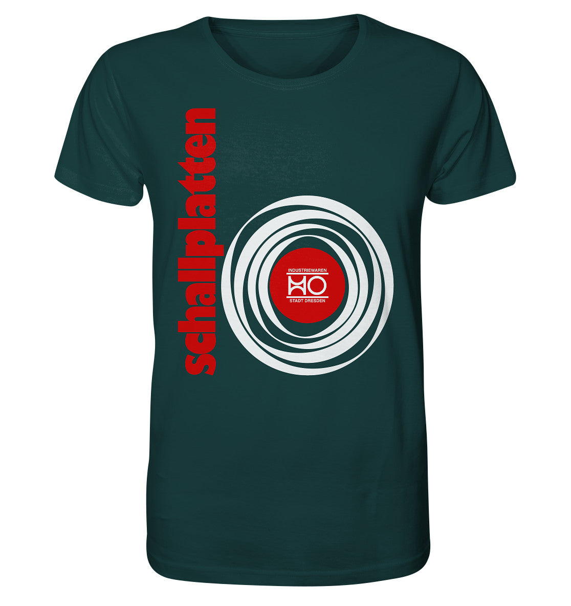 ORGANIC BIO SHIRT UNISEX • HO SCHALLPLATTEN DRESDEN