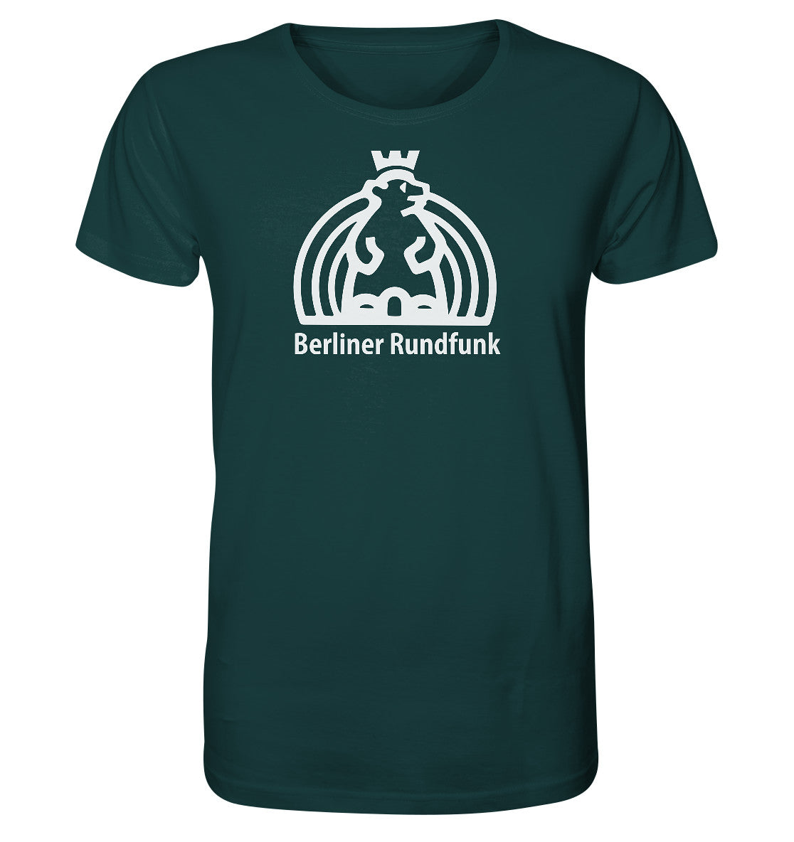 ORGANIC BIO SHIRT UNISEX • BERLINER RUNDFUNK - dunkel