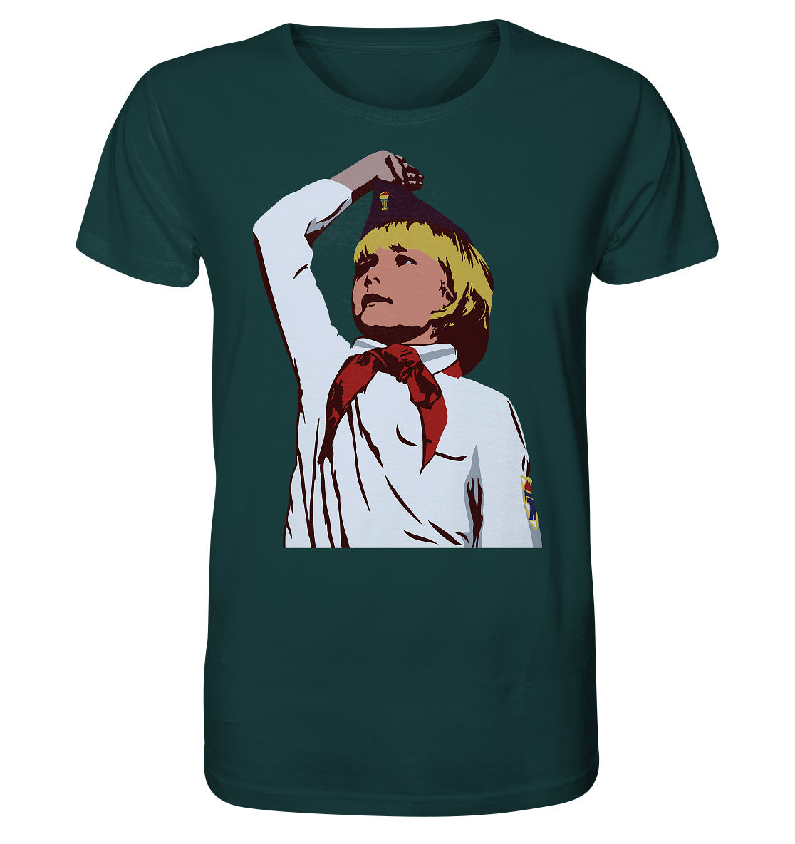 ORGANIC BIO SHIRT UNISEX • THÄLMANNPIONIER - ORIGINALPLAKAT