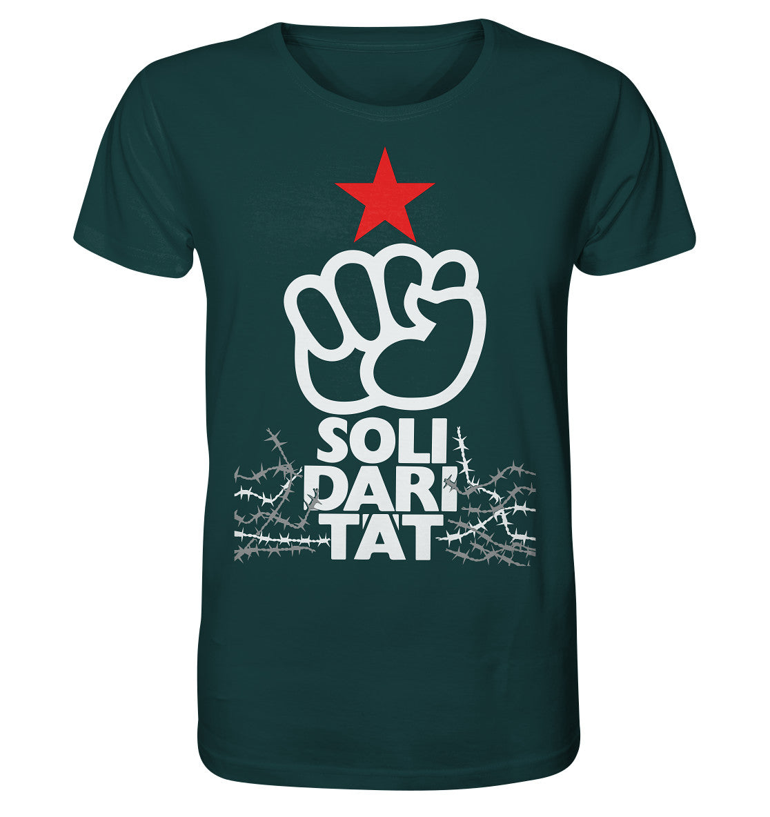 ORGANIC BIO SHIRT UNISEX • INTERNATIONALE SOLIDARITÄT