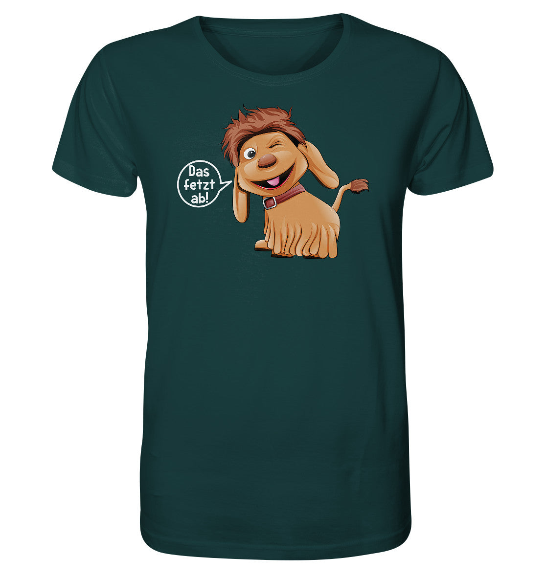 ORGANIC BIO SHIRT UNISEX • UNSER SANDMÄNNCHEN - MOPPI - DAS FETZT AB!