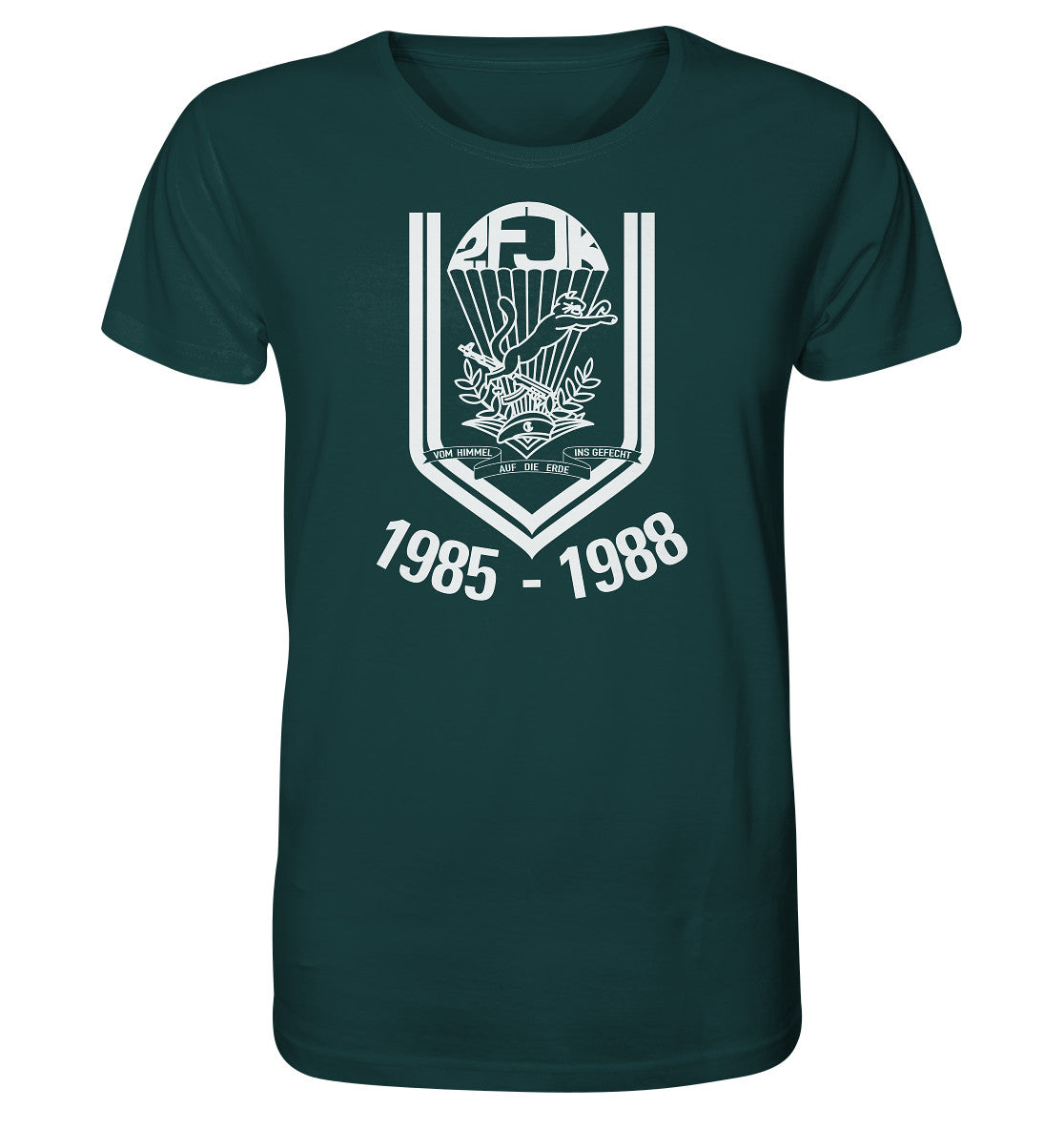 ORGANIC BIO SHIRT UNISEX • 2. FJK DDR NVA FALLSCHIRMJÄGER