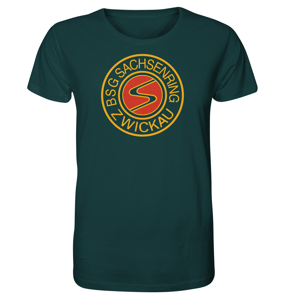 DDR Ostalgie Bio-Shirt Unisex • BSG SACHSENRING ZWICKAU