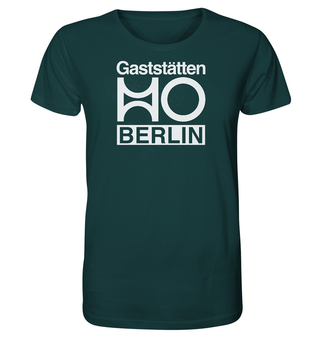 ORGANIC BIO SHIRT UNISEX • HO GASTSTÄTTEN BERLIN