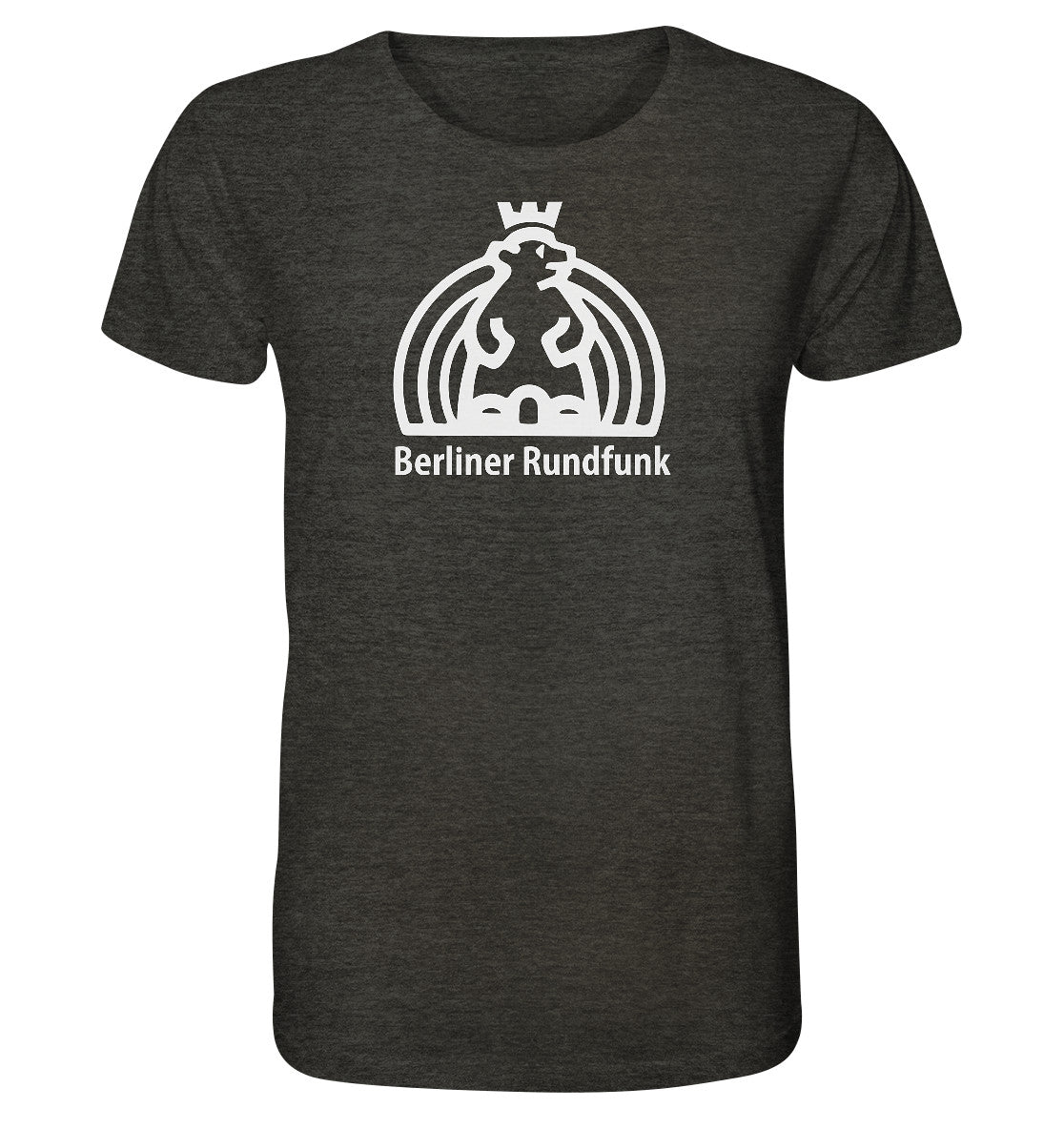 ORGANIC BIO SHIRT UNISEX • BERLINER RUNDFUNK - dunkel