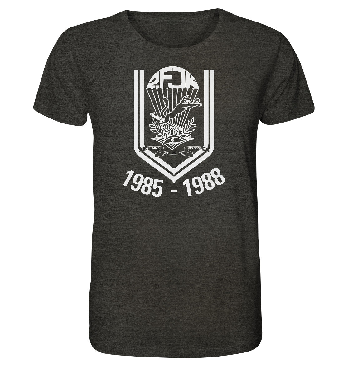 ORGANIC BIO SHIRT UNISEX • 2. FJK DDR NVA FALLSCHIRMJÄGER