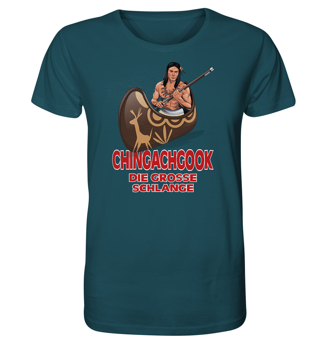 ORGANIC BIO SHIRT UNISEX • CHINGACHGOOK, DIE GROSSE SCHLANGE