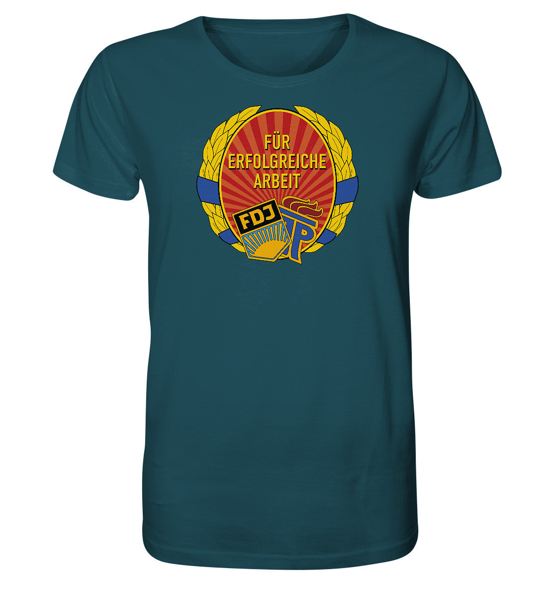 ORGANIC BIO SHIRT UNISEX • ABZEICHEN - FÜR ERFOLGREICHE ARBEIT